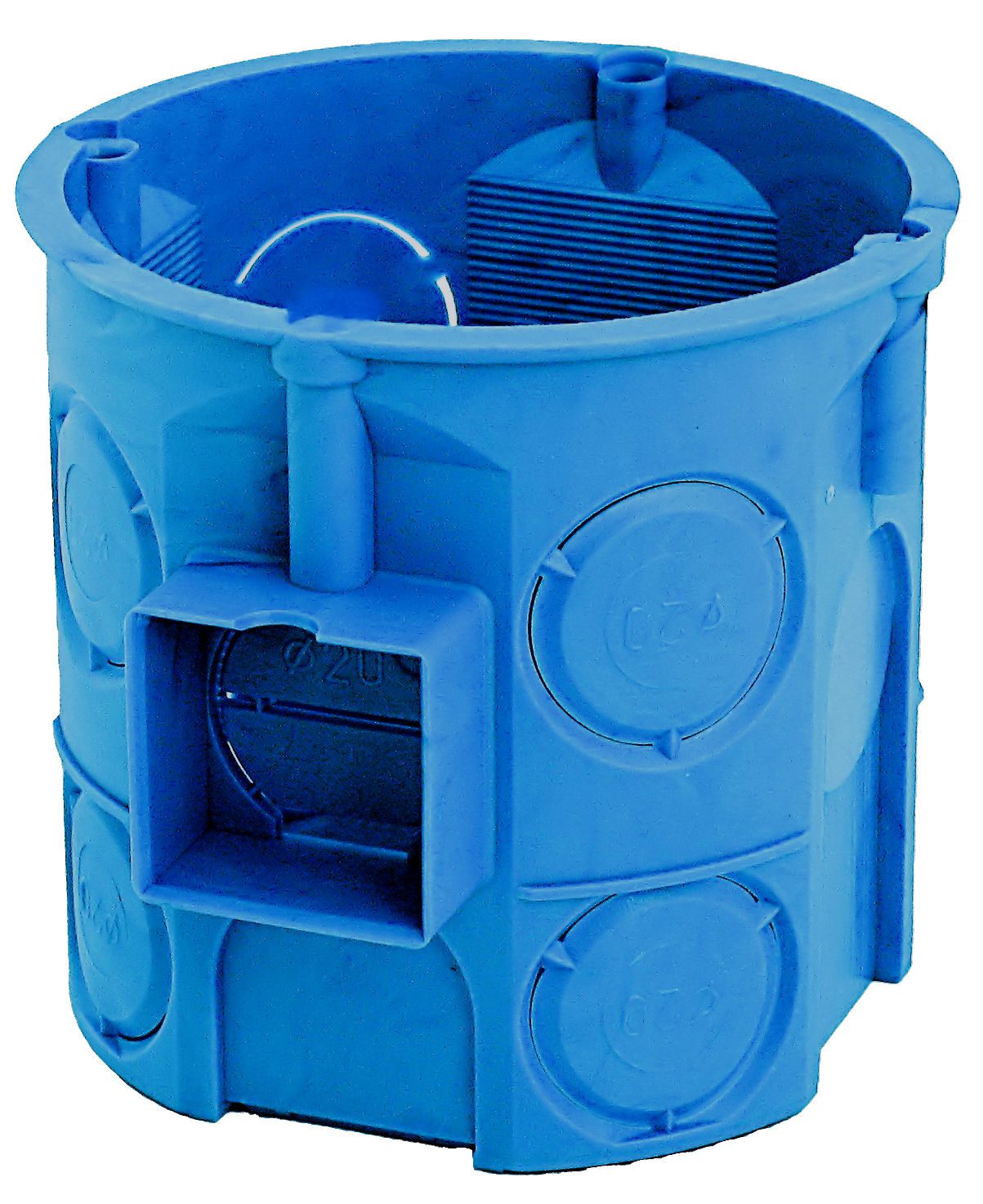 S 60D PUSZKA INSTALACYJNA PT 1X FI60 61MM GŁĘBOKA SZEREGOWA NIEBIESKI