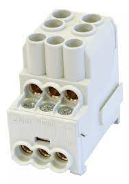 SDB 100 GRAY SDB 100 DISTRIBUTION BLOCK - DISTRIBUTION AL/CU 80010 SIMBLOCK GRAY|RATED VOLTAGE