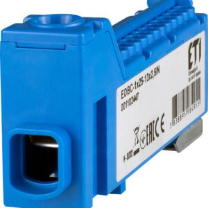 EDBC-1X25-13X2,5/N BLOK ROZDZIELCZY 63A (1X25MM2-13X2,5MM2) NIEBIESKI