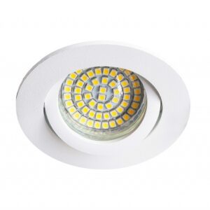 ALFA-R W BIAŁY OPRAWA SUFITOWA PT OKRĄGŁA RUCHOMA GU5.3 IP20 ALUMINIUM