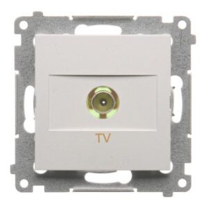 SIMON 54 MODUŁ BIAŁY GNIAZDO TV KOŃCOWE