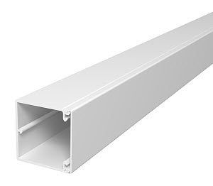 WDK60060RW INSTALLATION CABLE CHANNEL 60X60 PVC WHITE RAL9010