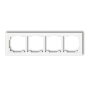 DECO BIAŁY RAMKA 4X
