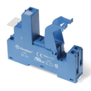 F97-01SPA00000000 GNIAZDO DO 46.61 NIEBIESKI NA SZYNĘ