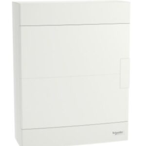 EASY9 ROZDZIELNIA PLASTIKOWA NT 24M 2X 12M N+PE 326X256X103 IP40 IK07 DRZWI PEŁNE BIAŁY