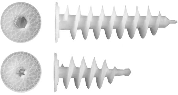 SPIRAL PLUG FOR POLYSTYRENE 50 MM PACK OF 50 PCS