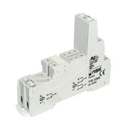 GZM80 SOCKET 12A 300V AC FOR RM84,85,87L,87P, RMB841,851 GRAY SCREW TERMINALS FOR RAIL OR PLATE