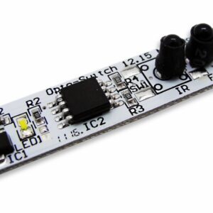 WDM-3 STEROWNIK LED BEZDOTYKOWY ZE ŚCIEMNIACZEM DO PROFILU 12V/24V DC MAX 60W IP00 (14-7052-00)