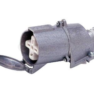 GNIAZDO SIŁOWE STAŁE METALOWE  32/4 IP44 500V STYKI PŁASKIE