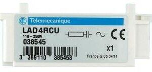 Schneider Electric Surge Protection Module RC Circuit 110/220VAC, LAD4RCU