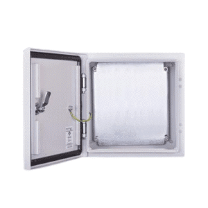 PSH OBUDOWA HERMETYCZNA METALOWA NT  300X300X150 DRZWI PEŁNE Z PŁYTĄ IP65 IK10 SZARY PROFIT SYSTEM