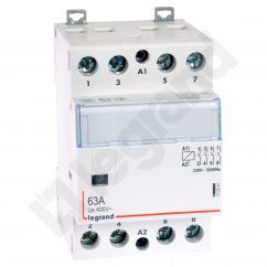 SM463 STYCZNIK MODUŁOWY 63A 4Z 3M 230V AC