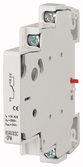 ASAUXSC-SPM AUXILIARY CONTACT 2A 1Z+1R 0.5M 250V AC