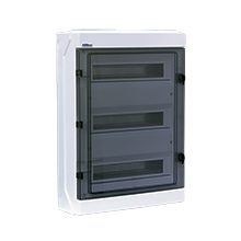 RH-54/3 ROZDZIELNIA PLASTIKOWA NT 54M 3X 18M N+PE IP65 IK07 580X435X138 DRZWI DYMNE BIAŁY NEOSERIES