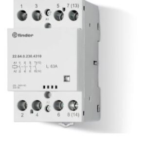 F22-64-0-230-4310 STYCZNIK MODUŁOWY 63A 4Z 2M 230V AC/DC