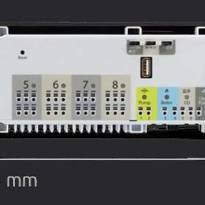 LISTWA CENTRALNA BEZPRZEWODOWA DO STEROWANIA OGRZEWANIEM PODŁOGOWYM 8-STREF