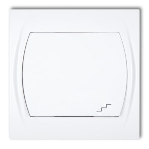 LOGO BIAŁY ŁĄCZNIK UNIWERSALNY "SCHODY" 1X ZACISKI ŚRUBOWE 10AX 250V