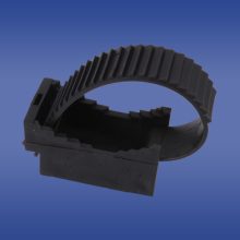 UP-30/100 UV SCREW MOUNT CABLE CLAMP WITH STRAP BLACK