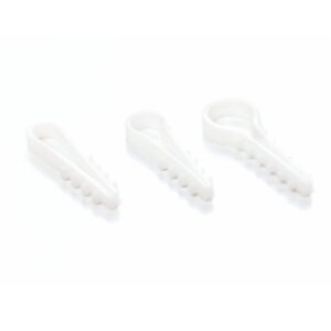 UWO12/100 UCHWYT KABLOWY WBIJANY OKRĄGŁY BIAŁY YDY 3X4, 4X1.5, 4X2.5, 5X1.0, 5X1.5