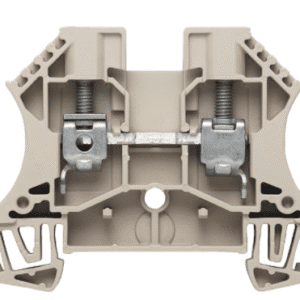 WDU 6.0 ZŁĄCZKA SZYNOWA PRZELOTOWA GWINTOWA BEŻ