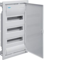 VOLTA VU36NE ROZDZIELNIA PLASTIK PT 36M 3X 12M N+PE IP30 IK05 630.5X348X98 DRZWI PEŁNE METAL BIAŁ /