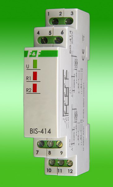 BIS-414 PRZEKAŹNIK IMPULSOWY BISTABILNY SEKWENCYJNY TH35