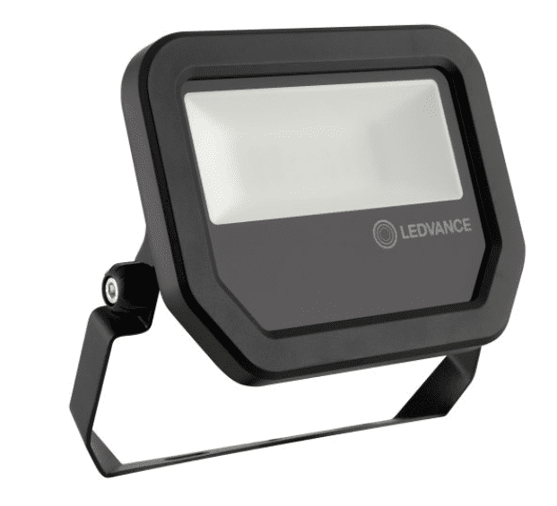 FLOODLIGHT PFM BLACK LED FLOODLIGHT 20W NW 4000K 2400LM IP65 100ST ALUMINUM/GLASS