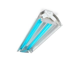 TMS030 SZARY OPRAWA LINIOWA DEZYNFEKUJĄCA UV-C 2X TUV T8 18W HFP R