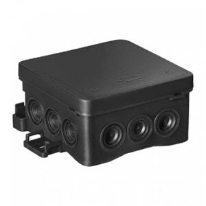 NS5 PUSZKA INSTALACYJNA NT 75X75X40 IP54 FASTBOX CZARNY