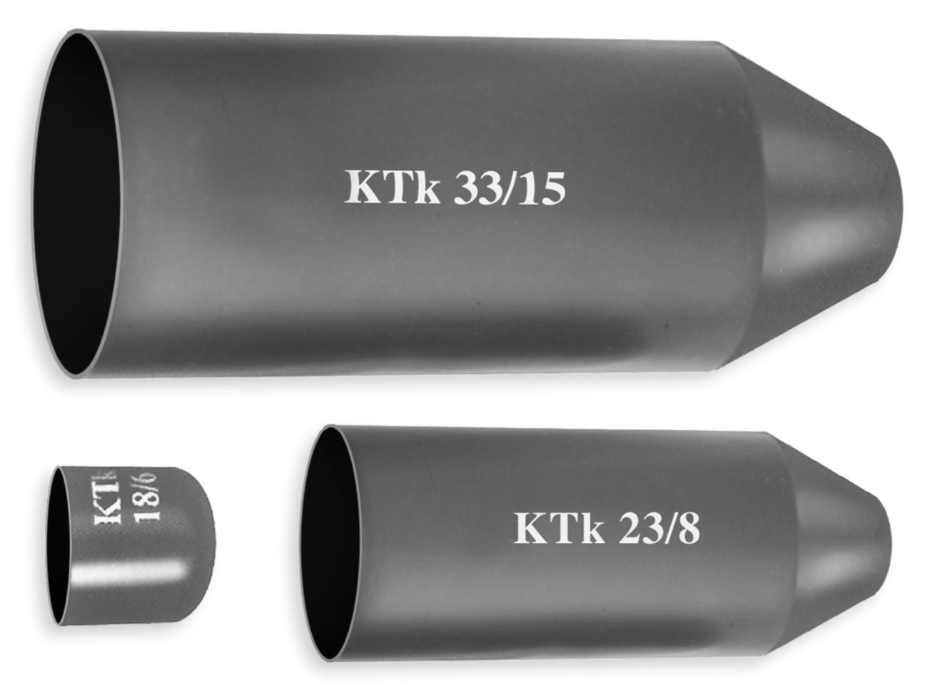 KTK 33/15 KAPTUREK TERMOKURCZLIWY CZARNY OP.100 SZT