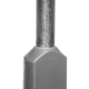 TV   4.0-12/100 KOŃCÓWKA TULEJKOWA 2X IZOLOWANA SZARY