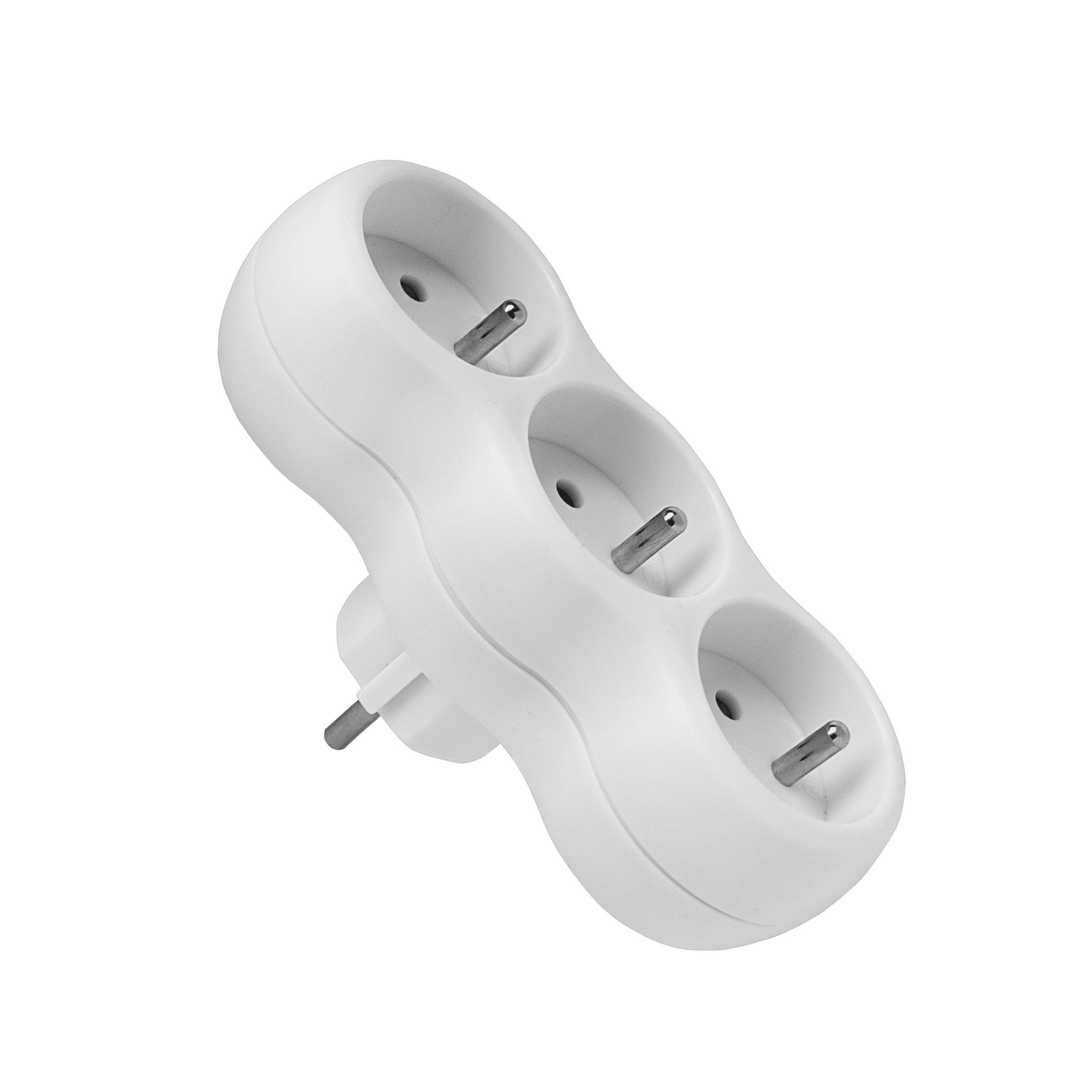 R-30CA ROZGAŁĘŹNIK 3X Z/U OKRĄGŁY 16A BIAŁY