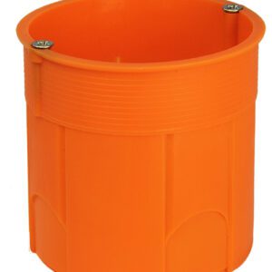 Z 60DFW PUSZKA INSTALACYJNA PT 1X FI60 61MM GŁĘBOKA Z WKRĘTAMI POMARAŃCZOWY