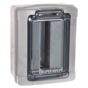 RN65 ROZDZIELNIA PLASTIKOWA NT 12M 1X 12M N+PE IP65 IK09 282X340X141 DRZWI DYMNE SZARY