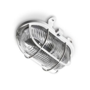 OD-PC BIAŁY OPRAWA KANAŁOWA 1X E27/ 25W IP44 IK10 PC/ OSŁONA Z TWORZYWA