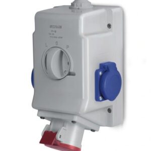 ZESTAW INSTALACYJNY 16/5 + L-0-P 2X Z/U 230V IP54