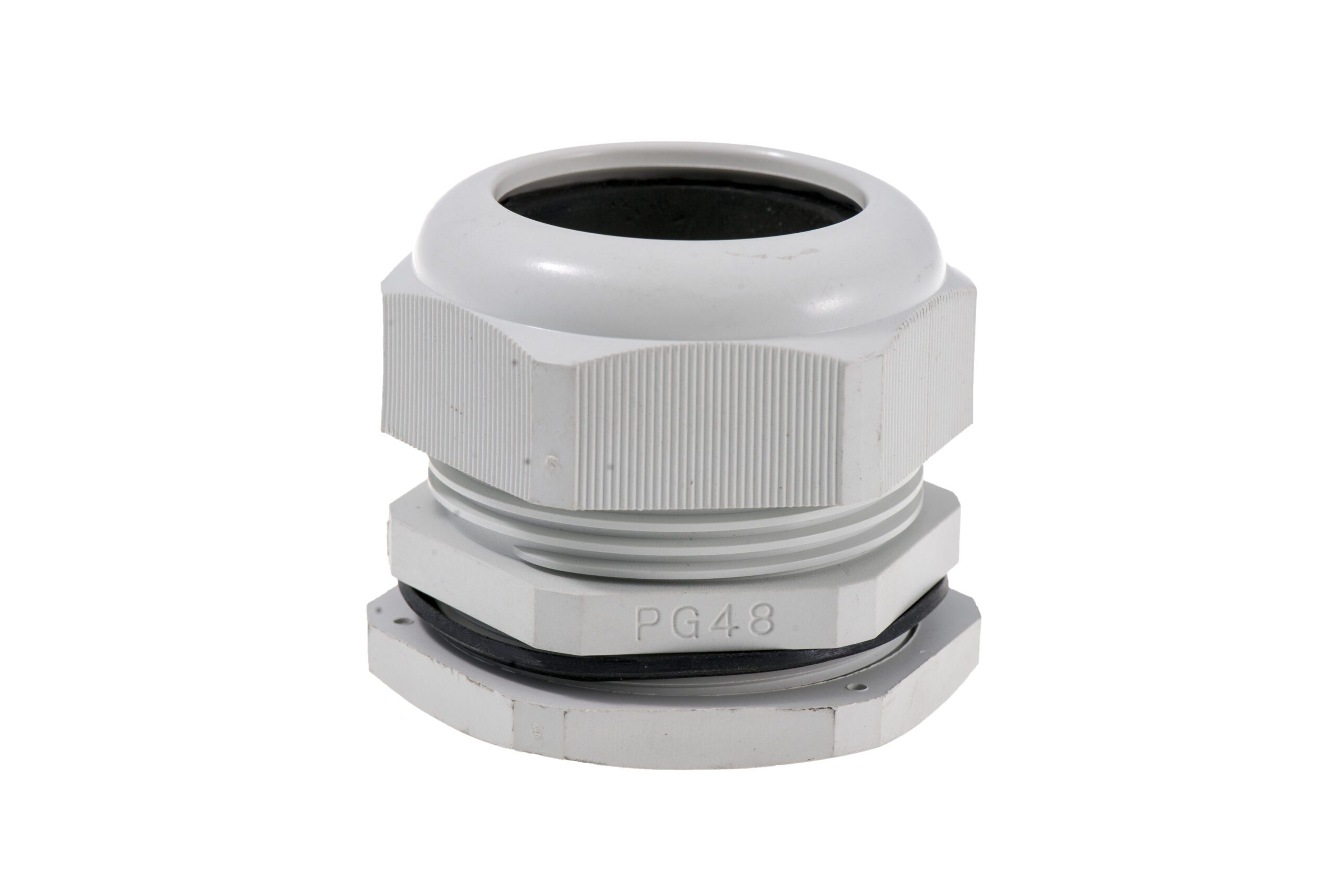 PG-48 CABLE GLAND INSULATED NON-FLAMMABLE GRAY IP 67