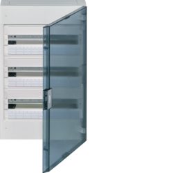 VEGA VB318TB ROZDZIELNIA PLASTIKOWA NT 54M 3X 18M N+PE IP40 IK07 625X400X146 DRZWI DYMNE BIAŁY