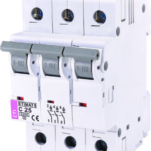 ETIMAT 6 WYŁĄCZNIK NADPRĄDOWY C 25A 3P 3M 6KA