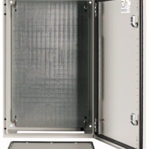 CS 64/200 OBUDOWA METALOWA NT 600X400X200 DRZWI PEŁNE Z PŁYTĄ IP65 SZARY