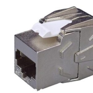 M45 BIAŁY GNIAZDO KOMPUTEROWE 1M 1X UAE 8 F(S)TP RJ 45 KAT.6 BEZNARZĘDZIOWE