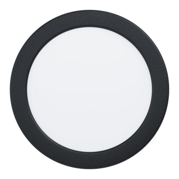 FUEVA 5 CZARNY/ BIAŁY OPRAWA SUFITOWA OKRĄGŁA PT LED 11W NW 4000K 1350LM IP20 STAL/ TWORZYWO