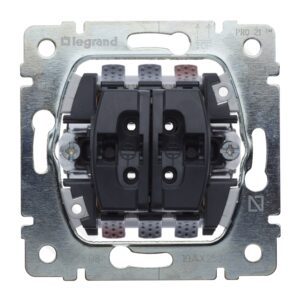 SISTENA LIFE MECHANIZM ŁĄCZNIK UNIWERSALNY 2X ZACISKI SPRĘŻYNOWE 10AX 250V