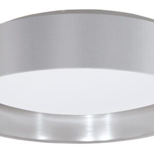 MASERLO SZARY/ SREBRNY/ BIAŁY OPRAWA SUFITOWA PLAFON NT LED 16W WW 3000K 1500LM IP20 STAL/ TWORZYWO