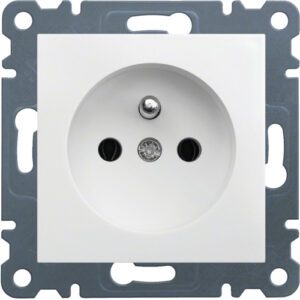 LUMINA SOUL/ INTENSE/ PASSION MODULE WHITE SOCKET 1X Z/U SCREW TERMINALS 16A 250V /