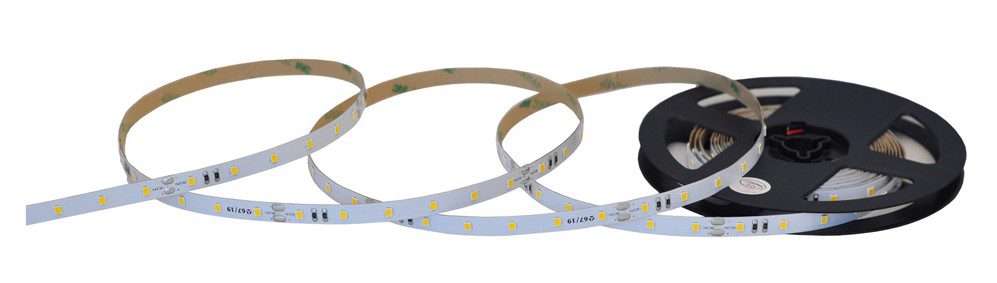 NEXTEC EX TAŚMA LED 4.8W/1M 5M 8MM 24V DC IP20 WW 3000K 408LM/1M 60LED/1M 120ST