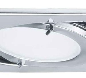 QUADRO CHROM OPRAWA SUFITOWA PT MEBLOWA KWADRAT 1X G4 MAX 20W IP44 AL/ OCYNK