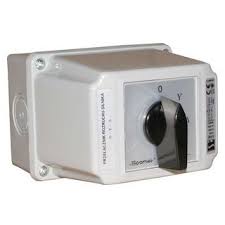 LK40-4.831OB3 40A 0-T-G 3P CURVED SWITCH 40A 3P OB IP65 BLACK DRIVE