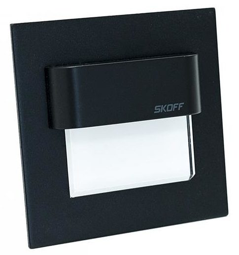 TANGO CZARNY OPRAWA SCHODOWA PT LED 0.8W WW 3000K 32LM 10V DC IP20 ALUMINIUM/ TWORZYWO