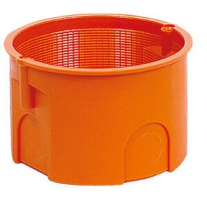 Z 60KF PUSZKA INSTALACYJNA PT 1X FI60 41MM PŁYTKA POMARAŃCZOWY